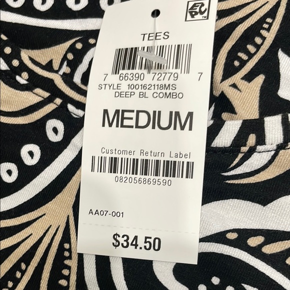 JM Collection Blouse - Picture 3 of 6